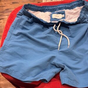 Columbia Light Blue Swim Trunks